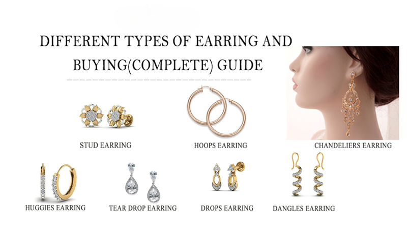 Wear different types of earrings to create a unique and personalized style.