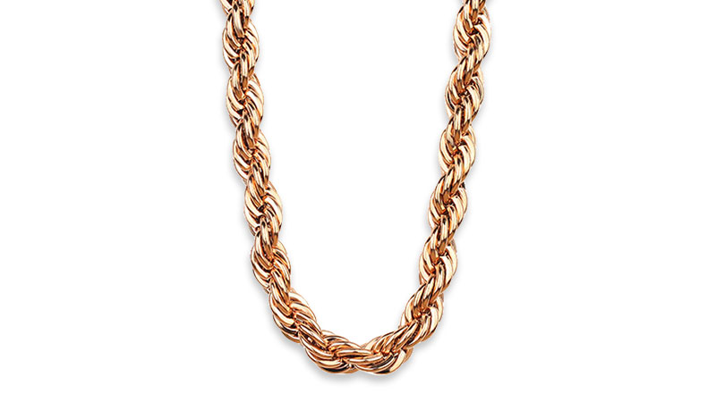 This chain features a bold style with a durable clasp that can withstand its own weight