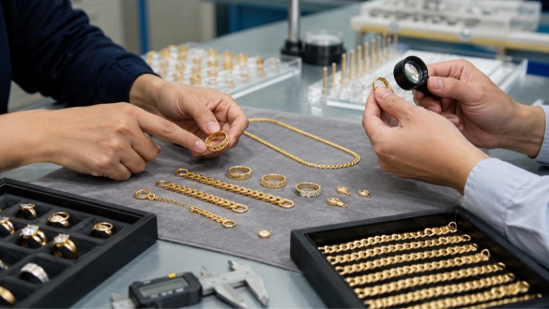 Common B2B problems include gold color difference, fast fading, exposed brass base color