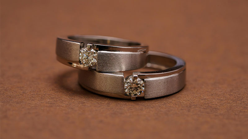 These two gemstones are composed of different materials and exhibit different properties.