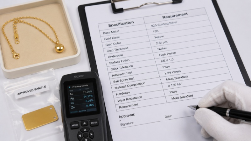 Approve Standards, Not Only Samples