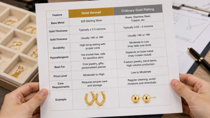 Choose ordinary gold plating when lower cost, trend testing, high-volume production