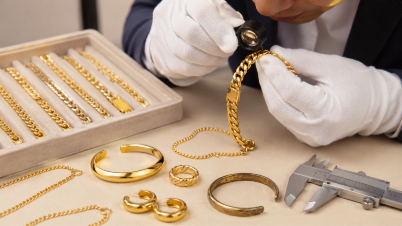 Gold plated jewelry can last from several months to a few years, depending on plating thickness