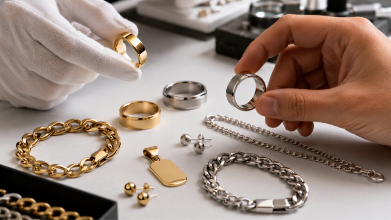 Buyers should confirm whether the product uses brass, stainless steel, 925 silver