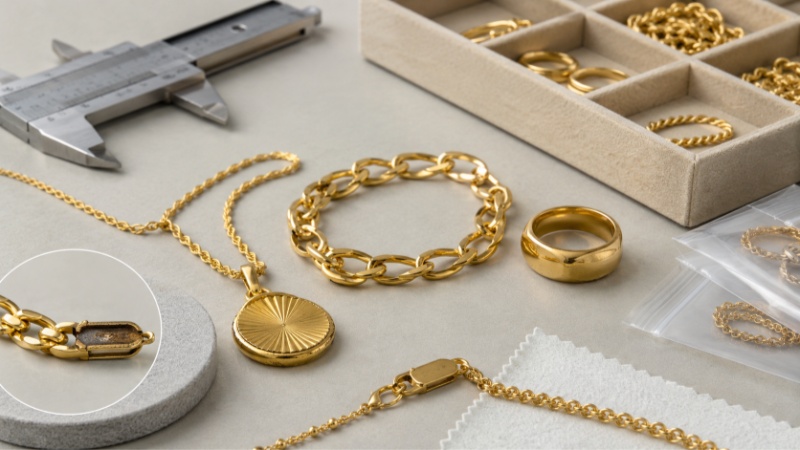 Brass is mainly made from copper and zinc, and copper can react with air, sweat, moisture