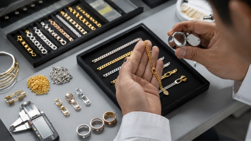 Plating thickness is one of the most important checks for gold plated brass jewelry.