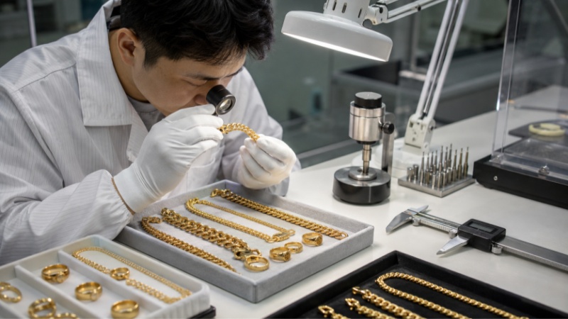 The most important steps are approved sample confirmation, plating thickness control,