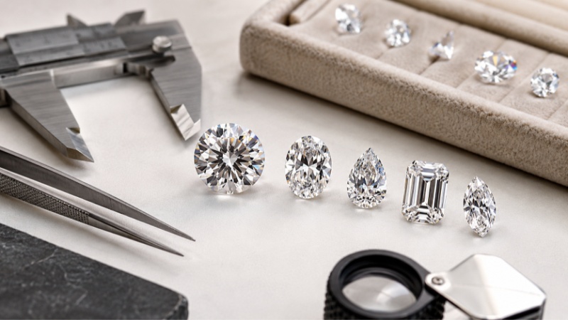There is no single fixed price for 1 carat moissanite. The price changes based on stone shape