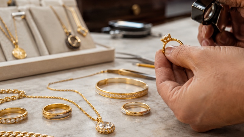 Considered perfect gold alloy for everyday jewelry for its strength and luxurious appearance.