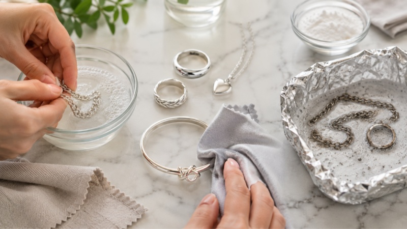 What's Best Way to Clean Silver Jewelry