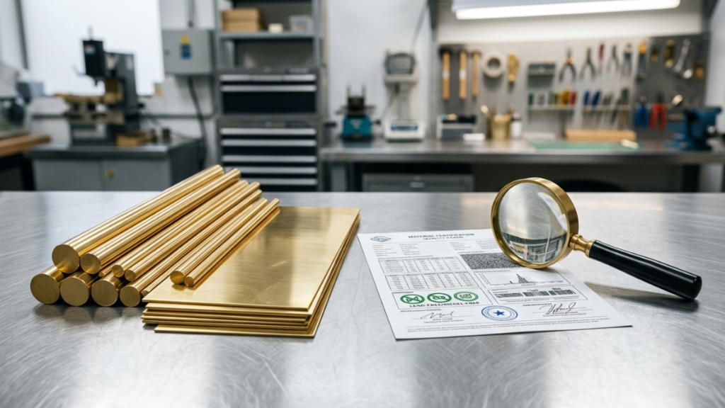 Lead Free & Nickel Free Brass Materials