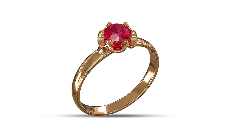 Moissanite gemstones are less likely to crack or break. Optimal choice