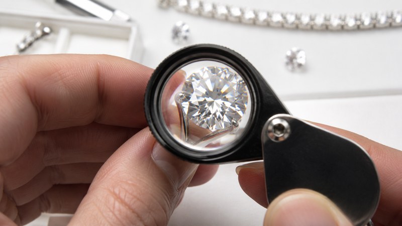 Moissanite has optical properties that may create a slight doubling effect near facet junctions