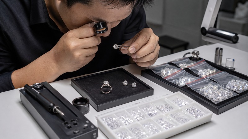 How to Tell If Moissanite Is Real Before Bulk Orders