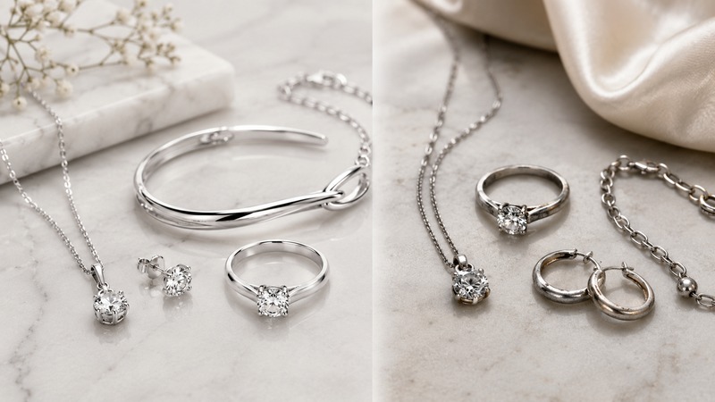 925 sterling silver is made mostly of real silver throughout the piece