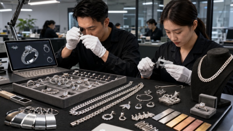 Missjeweler supports OEM/ODM 925 sterling silver jewelry for rings, pendants, earrings