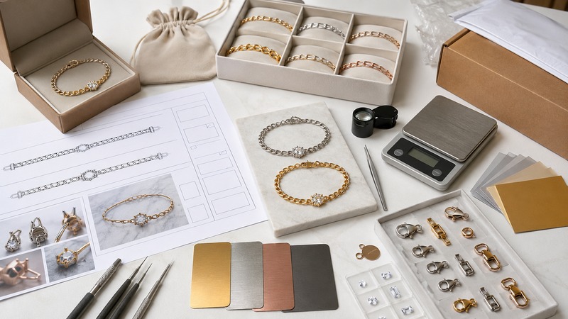 A complete bracelet RFQ should include the category, reference image