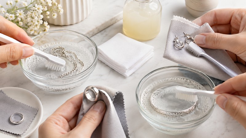 How to Clean Different Types of Silver Jewelry