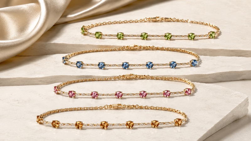 Colored gemstones allow brands to create new seasonal stories