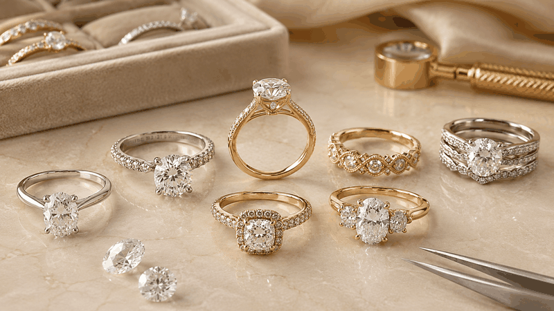 The center stone is only one part of the total price. Stone dimensions