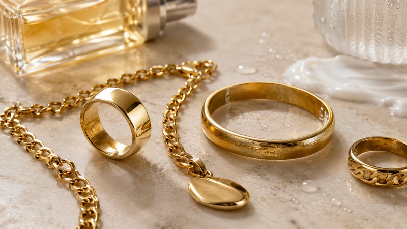 Gold color fading and brass oxidation are related but different problems.