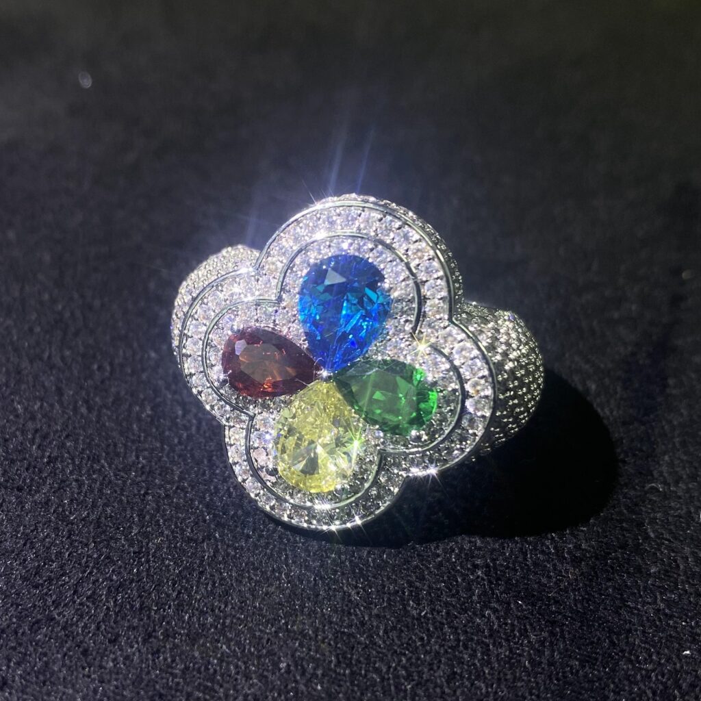 moissanite men rings