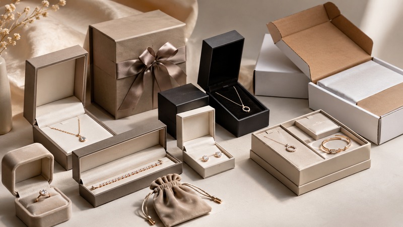 Use custom jewelry packaging for rings, necklaces