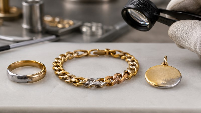 The base metal affects both adhesion and what customers see after wear.