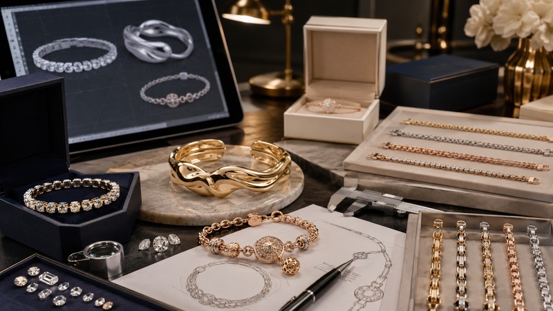 Established brands can invest in moissanite tennis bracelets
