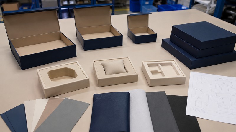 Start with the supplier’s existing box structures, dimensions, insert styles