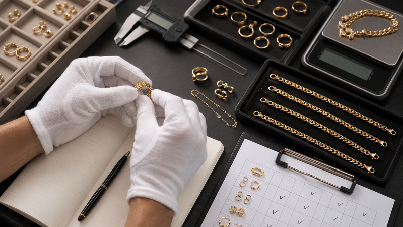 The first common mistake is comparing products only by gold karat.