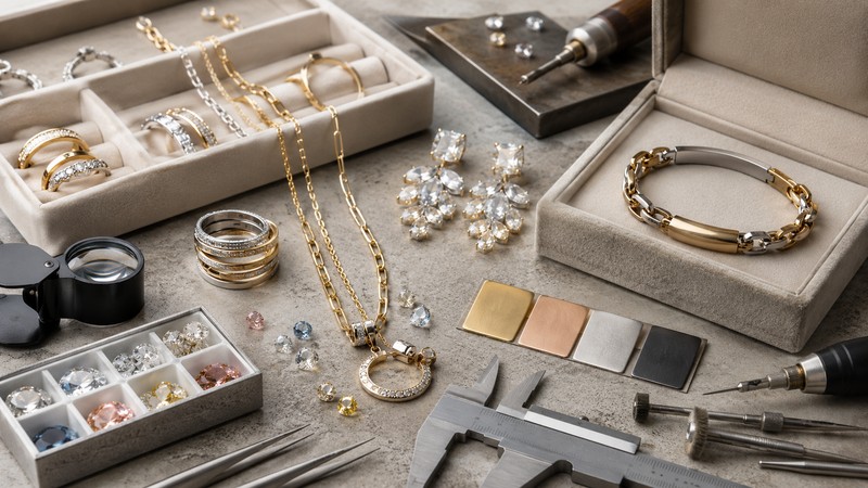Trend jewelry costs more when the design adds material, labor, setup, inspection