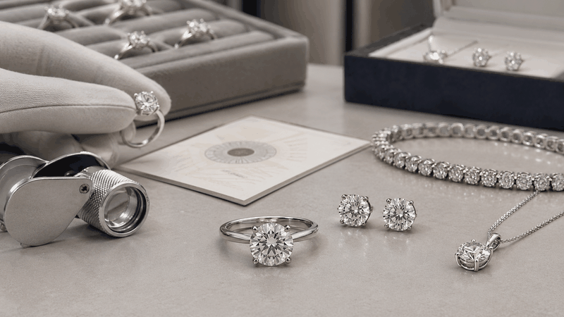 There is no fixed resale price for moissanite jewelry because buyers usually evaluate the finished piece