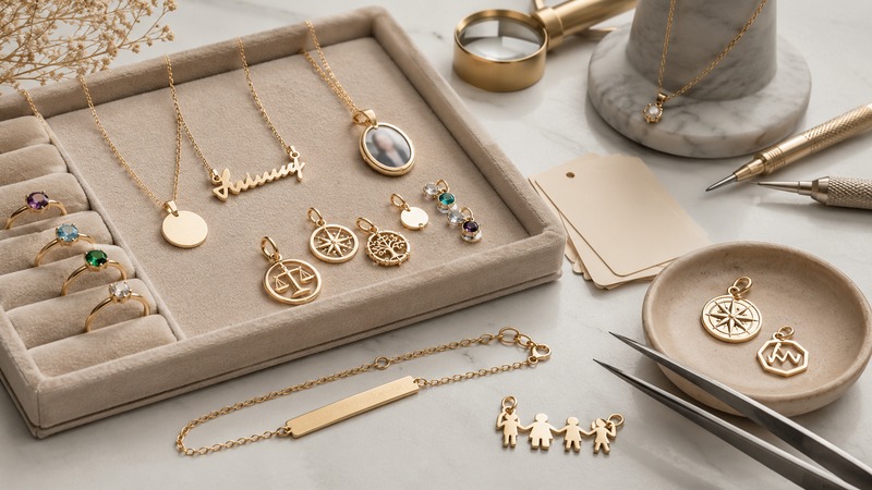 Personalized jewelry remains commercially valuable because it connects