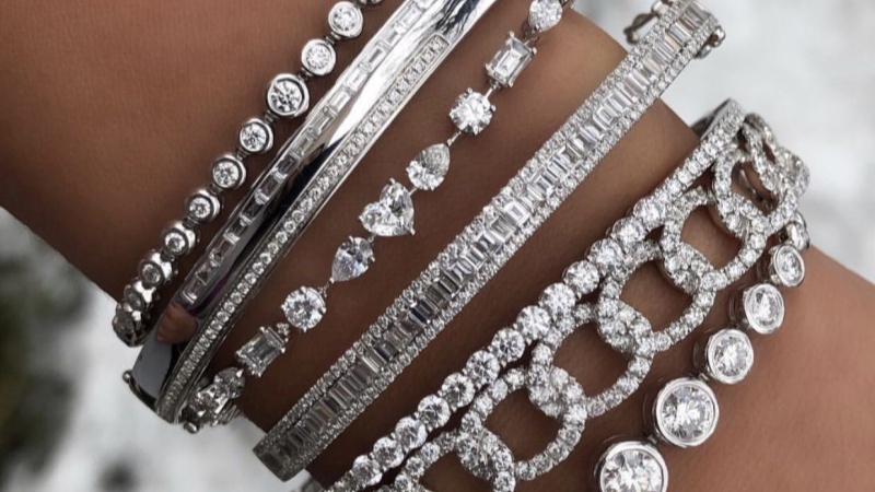They mimic the luster of pure silver and genuine ornaments at a fraction of the actual cost. 