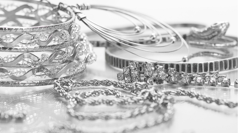 Sterling silver offers the best balance between durability, affordability, and appearance.