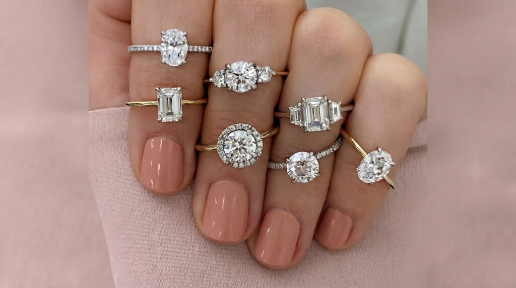 This ring sits in that sweet spot where the diamond’s cut quality is impeccable.