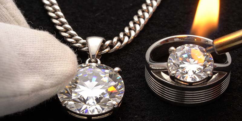 One of the advantages of moissanite is that it does not have cleavage planes