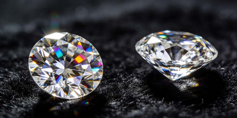 The amount of fire in a moissanite can surpass that of a colorless diamond. And moissanite reflects more than twice the light of a comparable diamond.