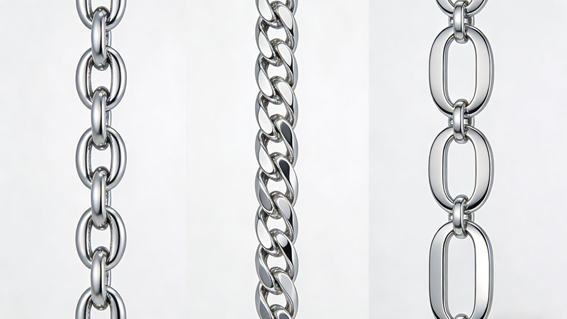 different from curb or cable chains