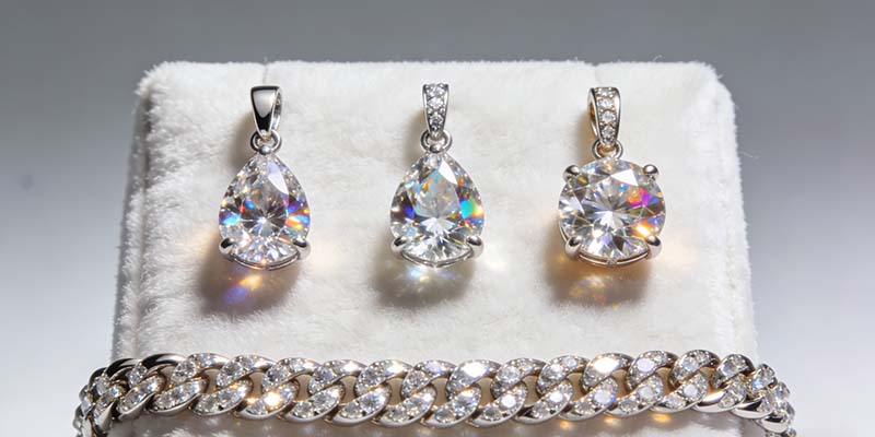 Carat weight is usually the biggest factor adding to diamond necklace costs. As the carat size increases, the price rises significantly.