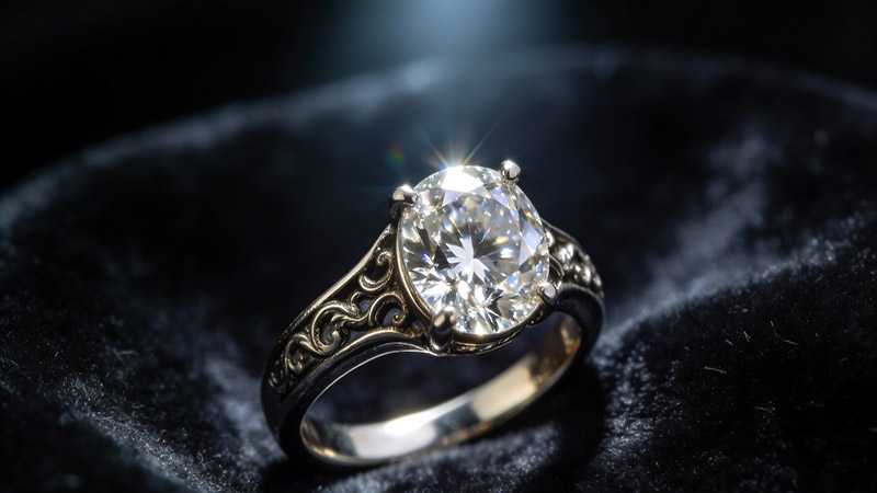 Zircon is best for its strong sparkle and diamond-like appearance.