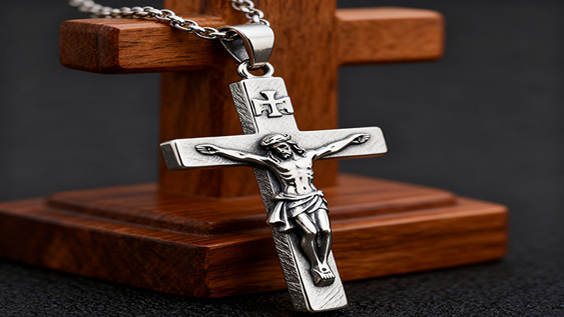 What is a crucifix necklace