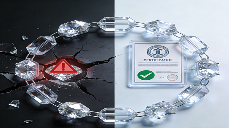 By not using large mining operations and complex supply chains,