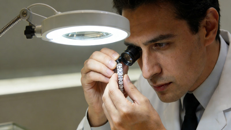 You can visit Missjewelers for an annual polish or examination.