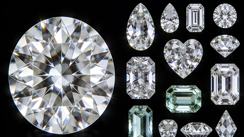 The most demanding shape is the round brilliant cut. 