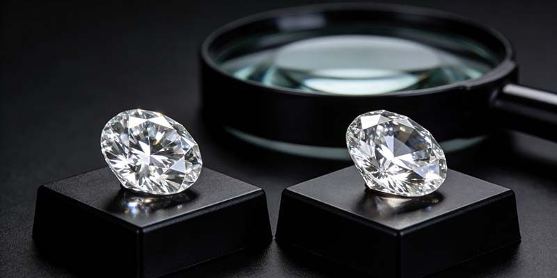 these lab-created diamonds are real. According to our experts dealing with diamonds,