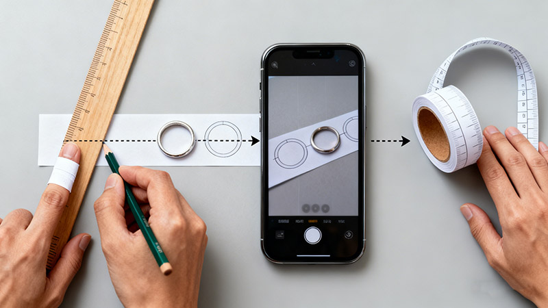 Measure Ring Size Easily at Home