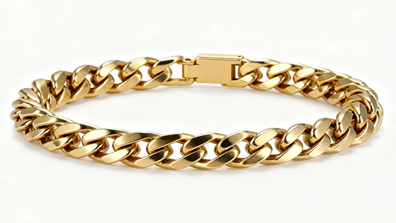 This is a Cuban bracelet