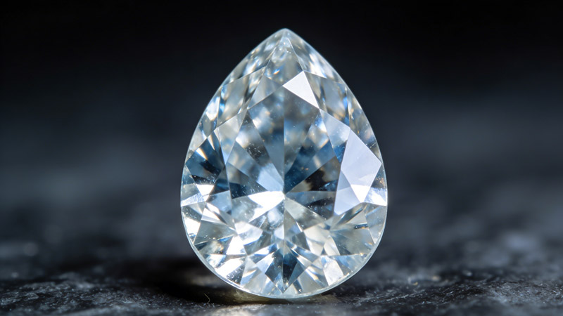White sapphire, unlike cubic zirconia or moissanite, is a naturally mined gem